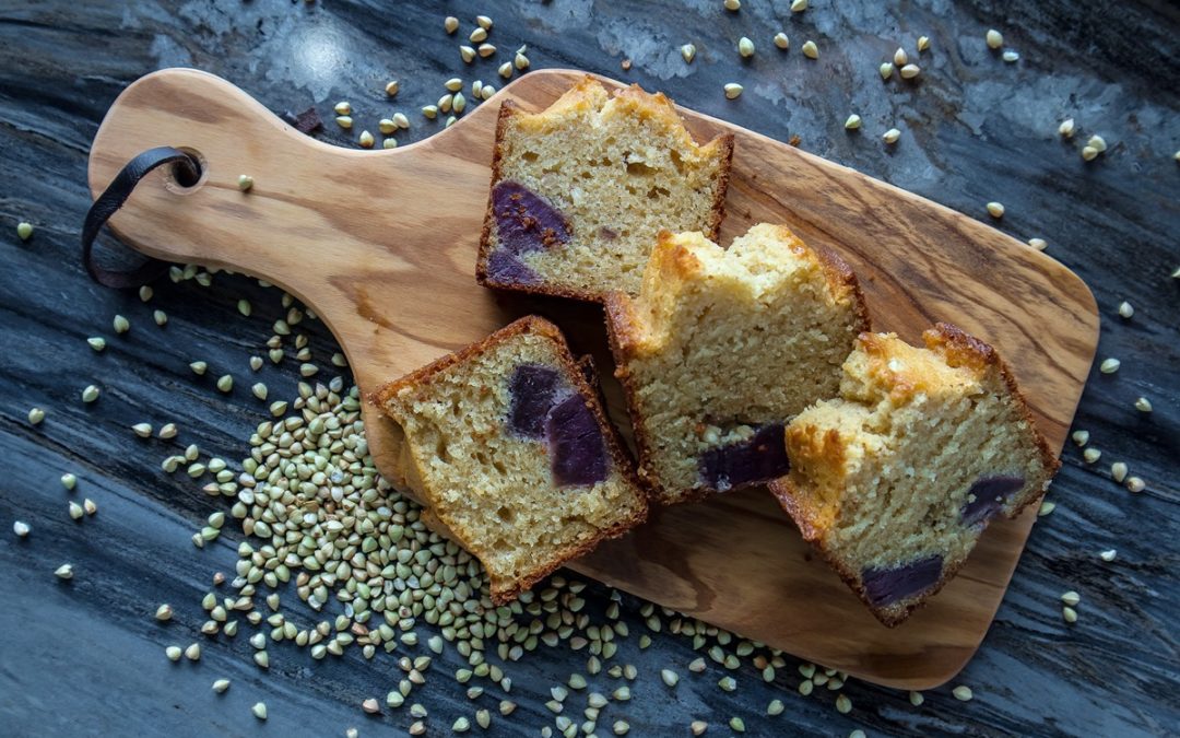 【做料理】多穀類養生食潮，蕎麥紫薯磅蛋糕自己在家做
