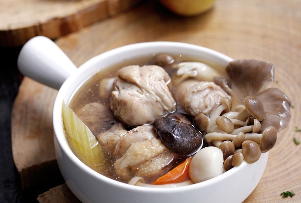 【無調味】百菇燉雞湯 給你滿滿元氣