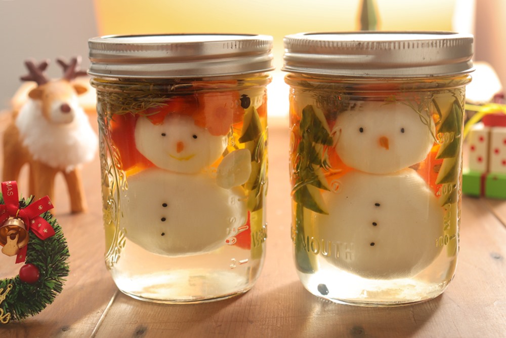 【做料理】雪人造型創意小食  好看更好吃